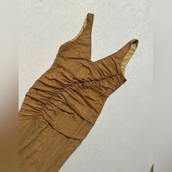 Michael Costello x REVOLVE Misha Maxi in Nude - Picture 7 of 8